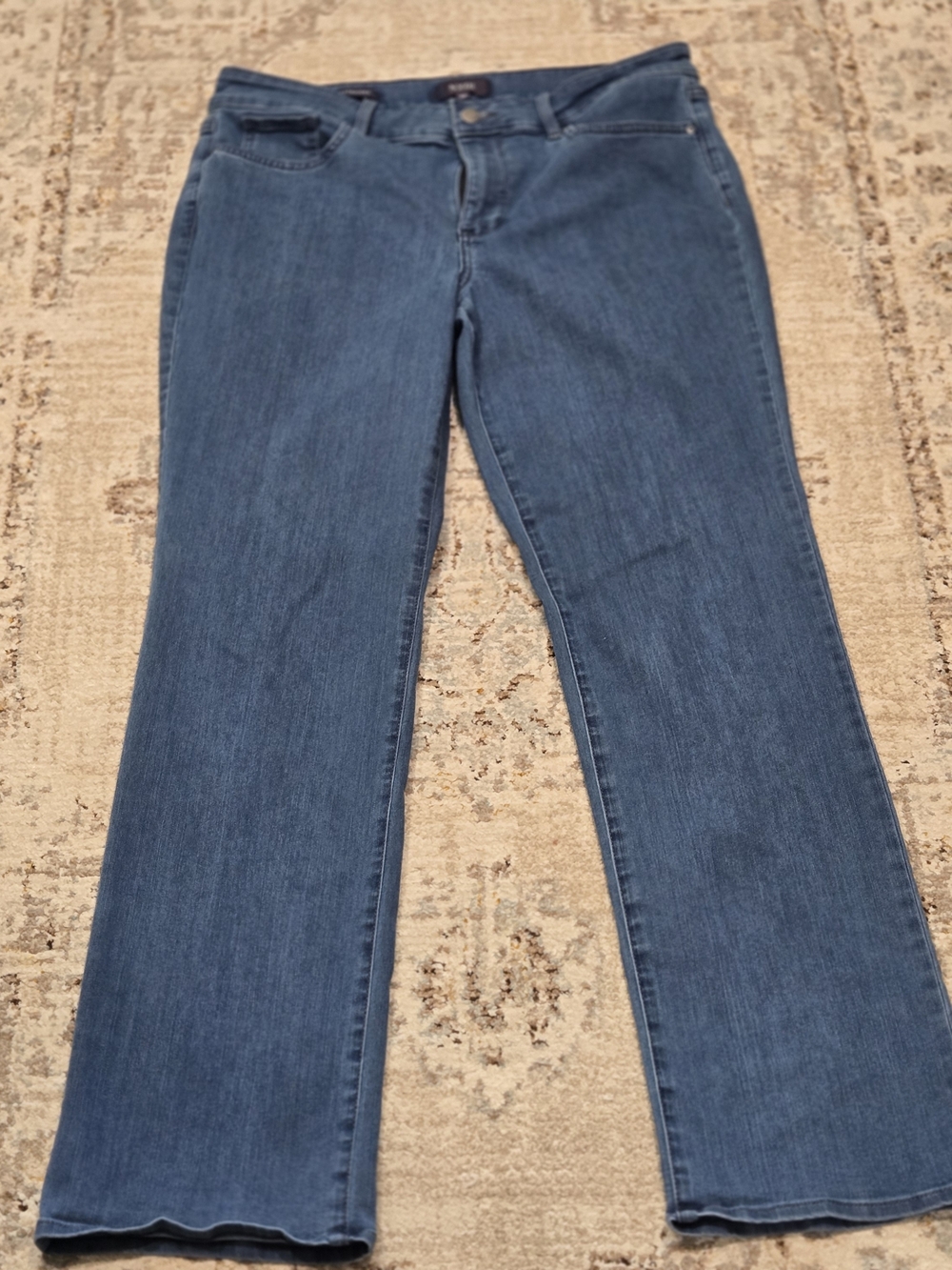 NYDJ Women's Medium Blue Boot-Cut Jeans